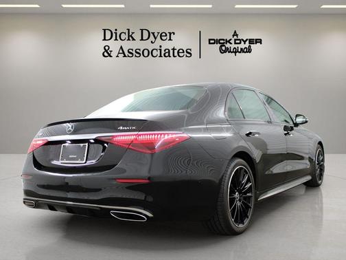 Black 2025 Mercedes-Benz S-Class