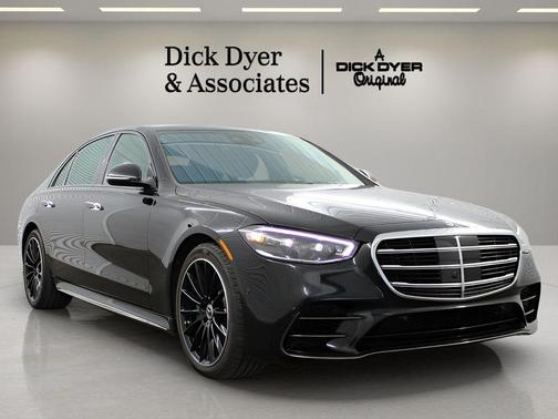 Black 2025 Mercedes-Benz S-Class