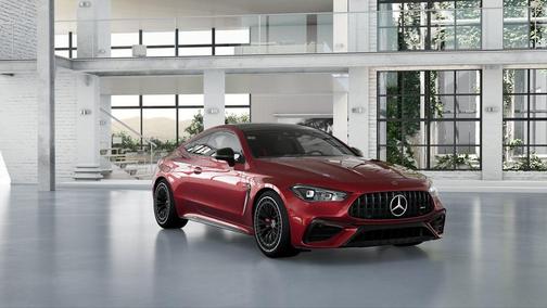 Red 2026 Mercedes-Benz AMG CLE 53 Base