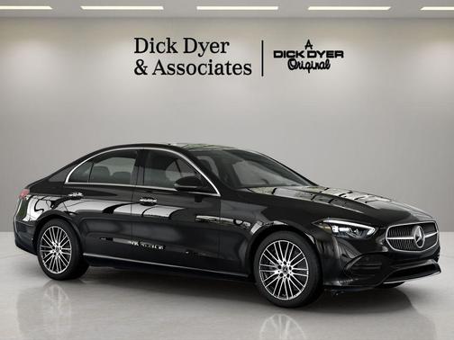 Black 2025 Mercedes-Benz C-Class