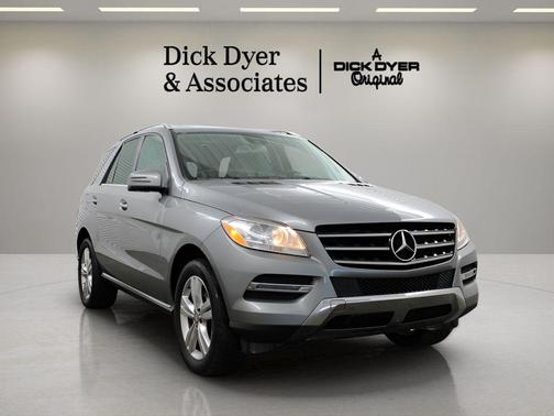 Palladium Silver Metallic 2015 Mercedes-Benz M-Class ML 350