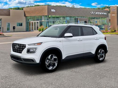 Lunar White 2026 Hyundai VENUE SEL