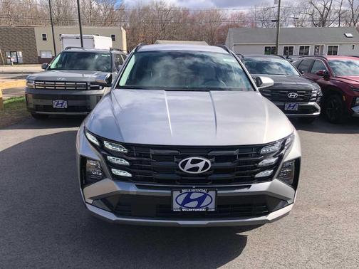 Shimmering Silver 2026 Hyundai TUCSON Hybrid SEL