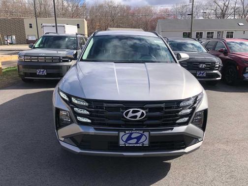 Shimmering Silver 2026 Hyundai TUCSON Hybrid SEL