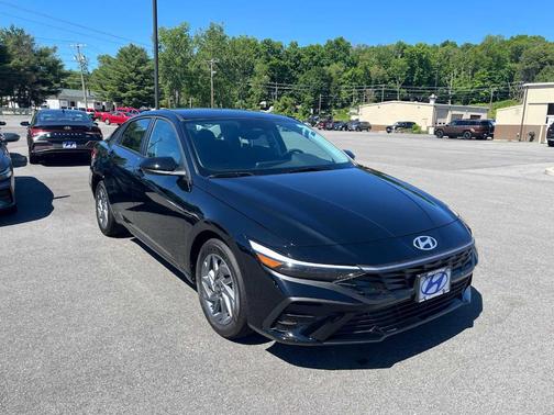 Black 2026 Hyundai ELANTRA HEV Blue