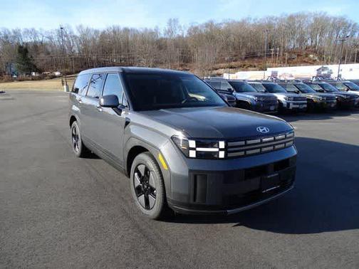 Gray 2026 Hyundai SANTA FE HEV SE