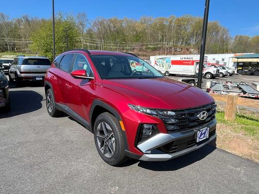 Red 2026 Hyundai TUCSON SEL