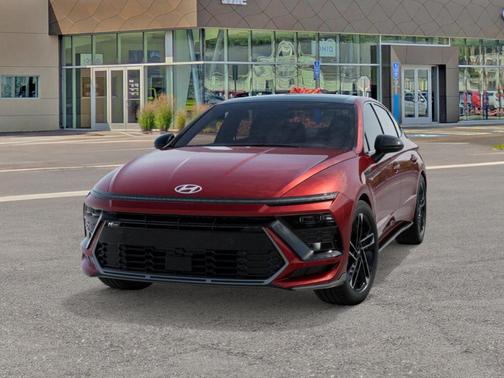 Red 2026 Hyundai SONATA N Line
