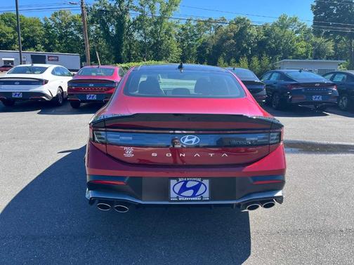 Red 2026 Hyundai SONATA N Line