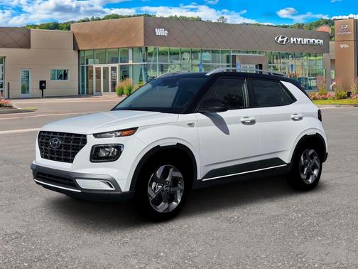 Lunar White 2026 Hyundai VENUE SEL