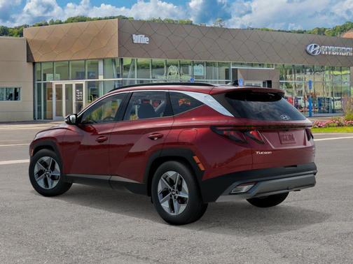 Red 2026 Hyundai TUCSON SEL