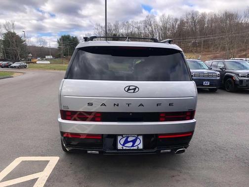 Shimmering Silver 2026 Hyundai SANTA FE Calligraphy