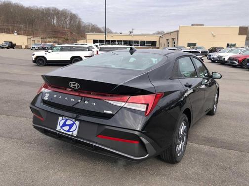 Black 2026 Hyundai ELANTRA HEV Blue