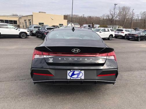 Black 2026 Hyundai ELANTRA HEV Blue