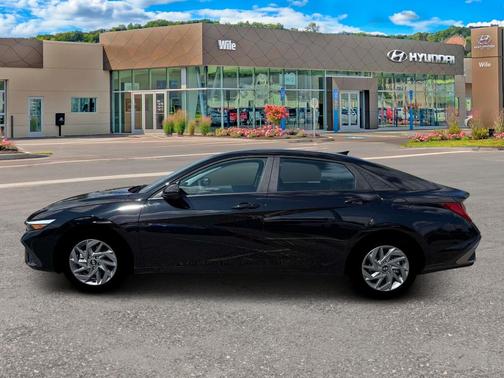 Black 2026 Hyundai ELANTRA HEV Blue