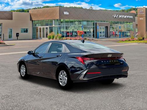 Black 2026 Hyundai ELANTRA HEV Blue