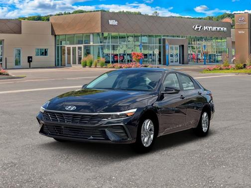 Black 2026 Hyundai ELANTRA HEV Blue