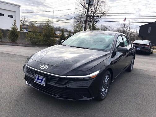 Black 2026 Hyundai ELANTRA HEV Blue