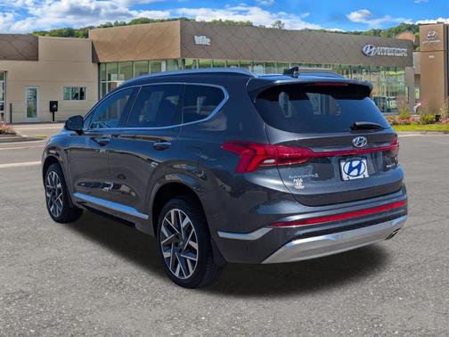 Portofino Gray 2022 Hyundai SANTA FE Calligraphy