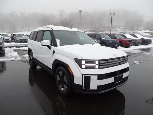 White 2026 Hyundai SANTA FE HEV SE