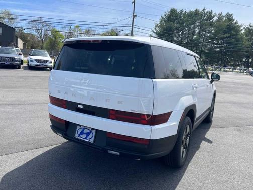 White 2026 Hyundai SANTA FE HEV SE