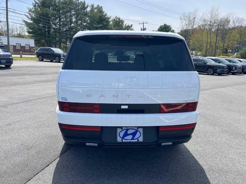 White 2026 Hyundai SANTA FE HEV SE