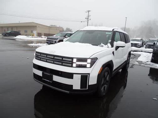 White 2026 Hyundai SANTA FE HEV SE