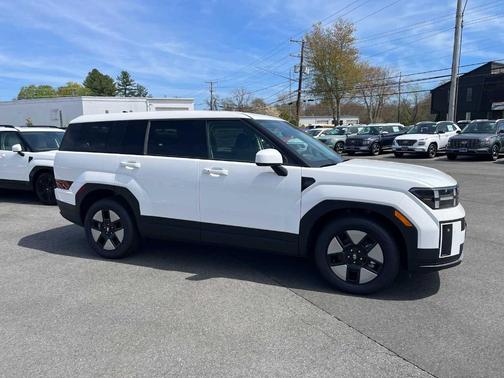 White 2026 Hyundai SANTA FE HEV SE