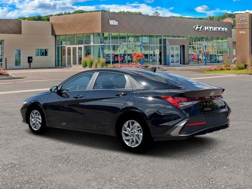 Black 2026 Hyundai ELANTRA HEV Blue