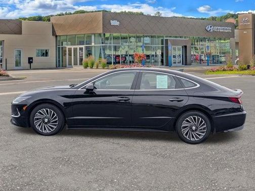 Onyx Black 2023 Hyundai SONATA Hybrid SEL