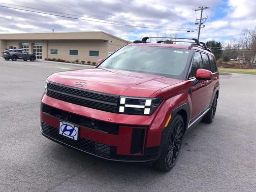 Red 2026 Hyundai SANTA FE Calligraphy