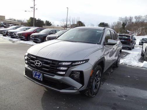 Shimmering Silver 2026 Hyundai TUCSON Hybrid SEL