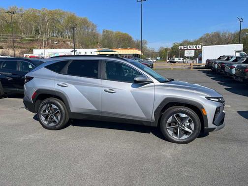 Shimmering Silver 2026 Hyundai TUCSON Hybrid SEL
