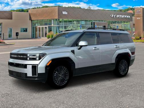Shimmering Silver 2026 Hyundai SANTA FE HEV Calligraphy