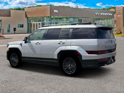 Shimmering Silver 2026 Hyundai SANTA FE HEV Calligraphy