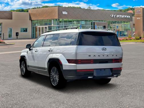 Shimmering Silver 2026 Hyundai SANTA FE HEV Calligraphy