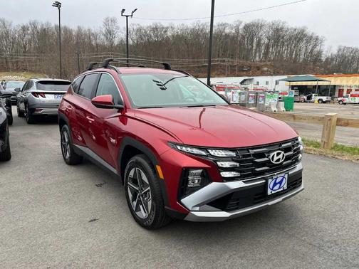 Red 2026 Hyundai TUCSON Hybrid SEL