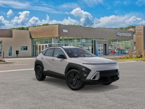Cyber Gray Metallic 2026 Hyundai KONA SEL Sport