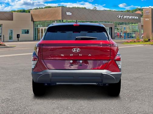 Red Metallic 2026 Hyundai KONA SEL Sport