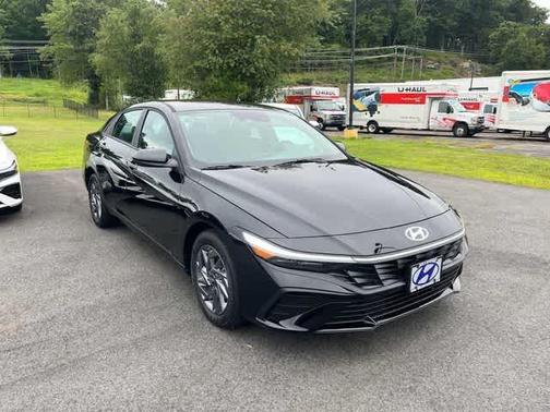Black 2026 Hyundai ELANTRA HEV Blue