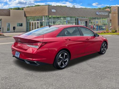 Calypso Red 2021 Hyundai ELANTRA SEL
