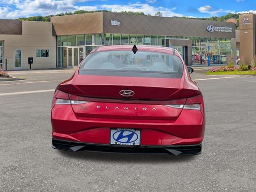Calypso Red 2021 Hyundai ELANTRA SEL
