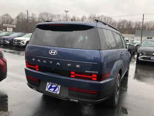 Atlantic Blue 2026 Hyundai SANTA FE HEV SEL