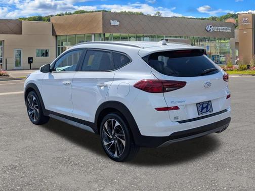 White Cream 2021 Hyundai TUCSON Sport
