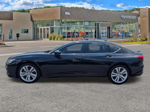 Majestic Black Pearl 2021 Acura TLX Technology