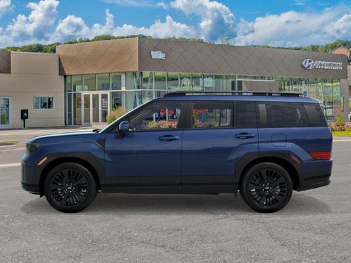 Atlantic Blue 2026 Hyundai SANTA FE HEV Calligraphy