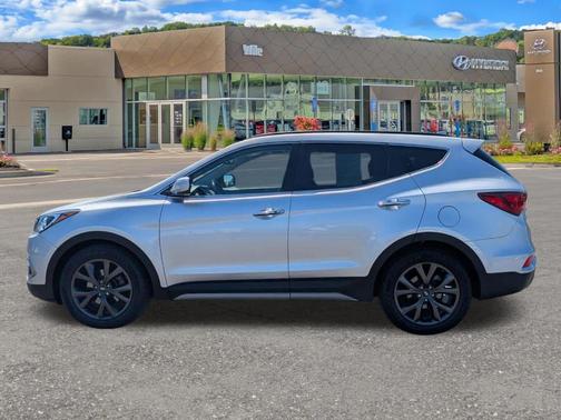 Sparkling Silver 2018 Hyundai Santa Fe Sport 2.0L Turbo Ultimate