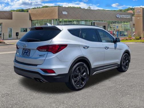 Sparkling Silver 2018 Hyundai Santa Fe Sport 2.0L Turbo Ultimate
