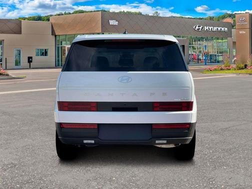 White 2026 Hyundai SANTA FE HEV SE