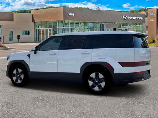 White 2026 Hyundai SANTA FE HEV SE